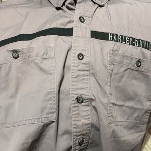 Harley Davidson button down shirt size XL